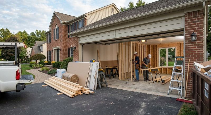 Garage Extension in Alpharetta, GA