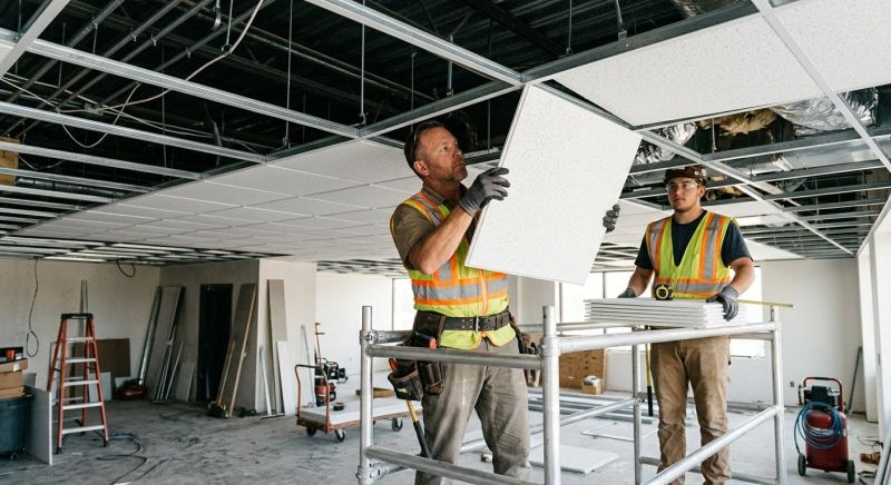 Grid Ceiling Installation in Arvada, CO