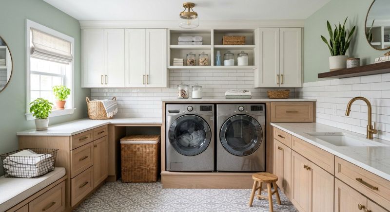 Laundry Room Renovation in Denver County, CO