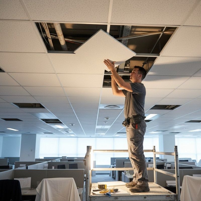 Local Suspended Ceiling Installation pros at work