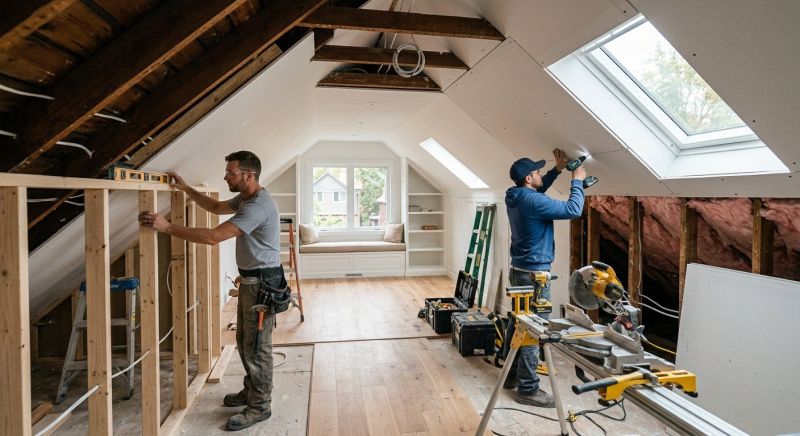 Attic Renovation in Alpharetta, GA