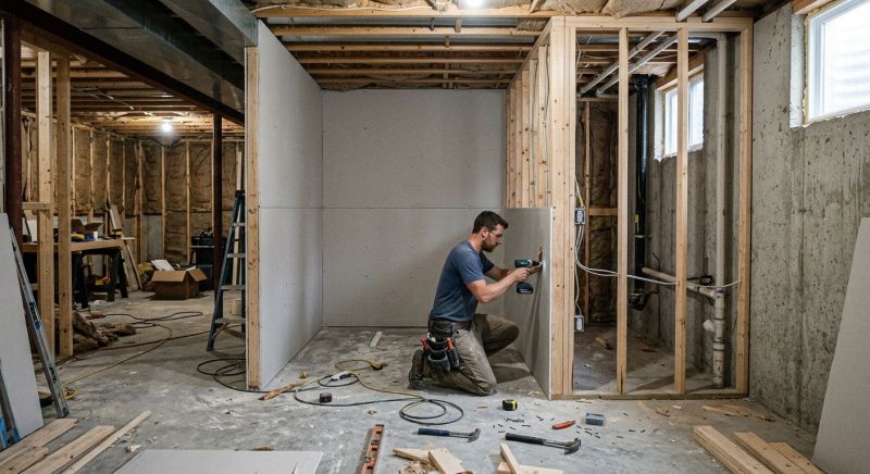Basement Finishing Service in Alpharetta, GA