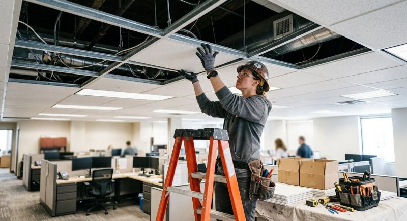 Ceiling Panel Repair in Saint Augustine, FL