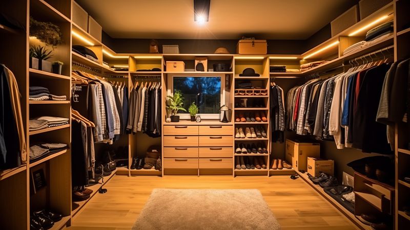 Closet Remodeling in Conroe, TX