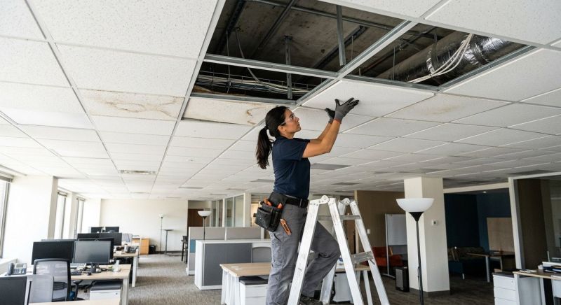 Drop Ceiling Repair in Longmont, CO