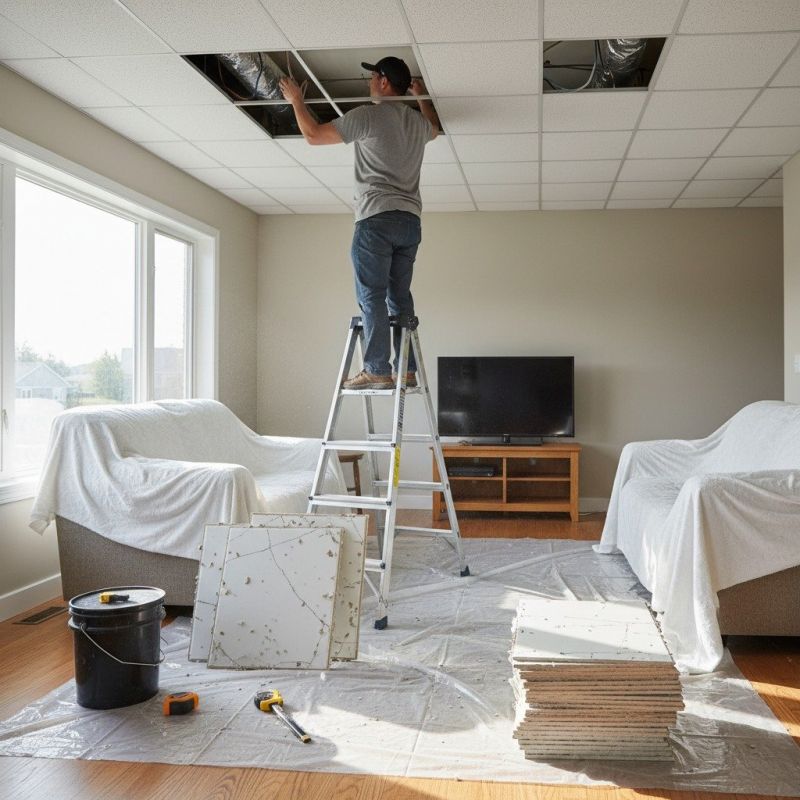 Drop Ceiling Repair in Arvada, CO