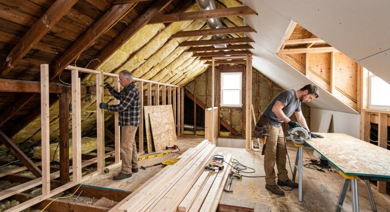 Garage Attic Remodeling in Conroe, TX
