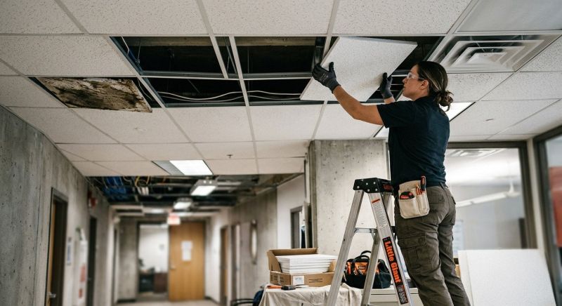 Grid Ceiling Repair in Arvada, CO