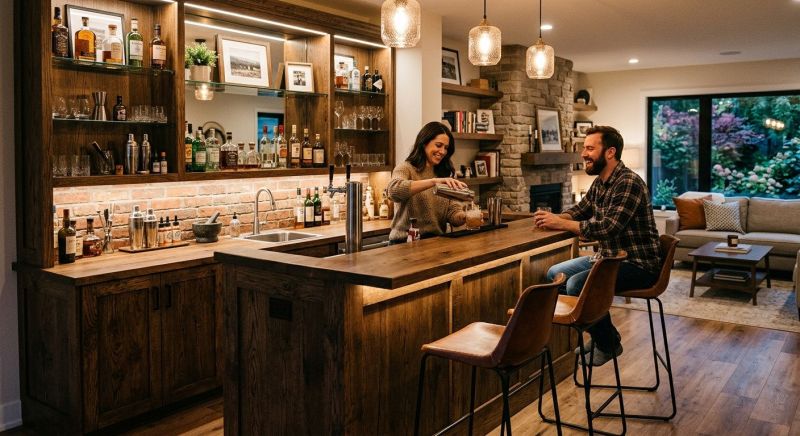 Home Bar Remodeling in Conroe, TX