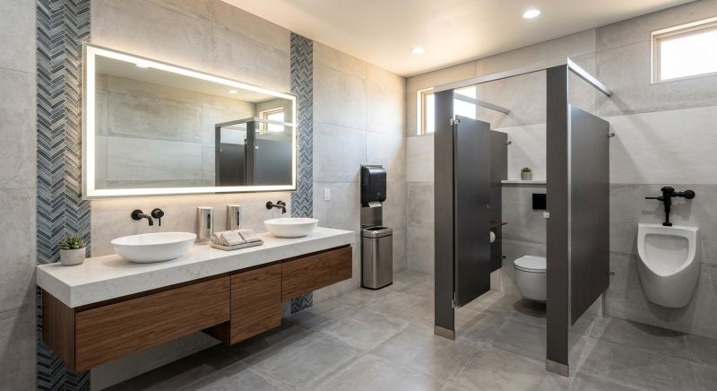Office Bathroom Renovation in Littleton, CO