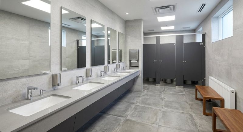 Office Bathroom Renovation in Denver County, CO