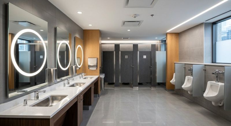 Office Bathroom Renovation in Longmont, CO