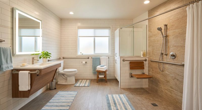 Senior Bathroom Renovation in Alpharetta, GA