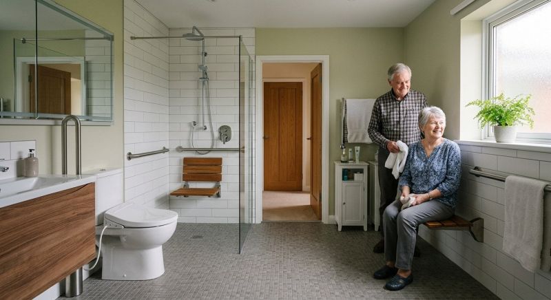 Senior Bathroom Renovation in Alpharetta, GA